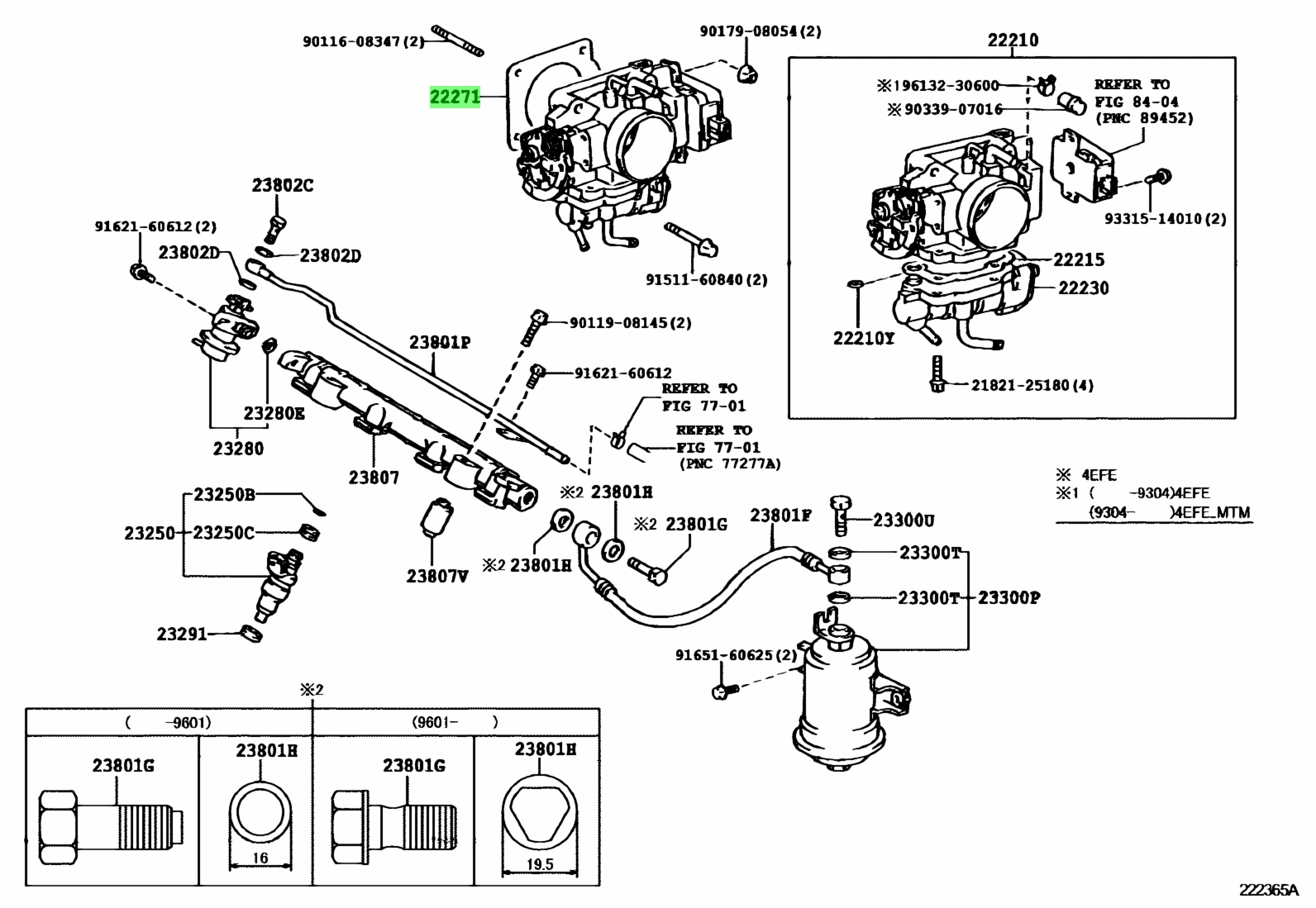 Toyota 22271 75031